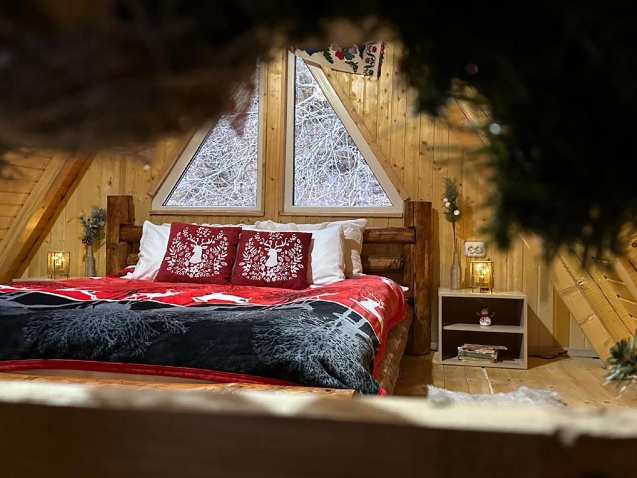 Willa Cabanutze Satic Rucăr Zewnętrze zdjęcie